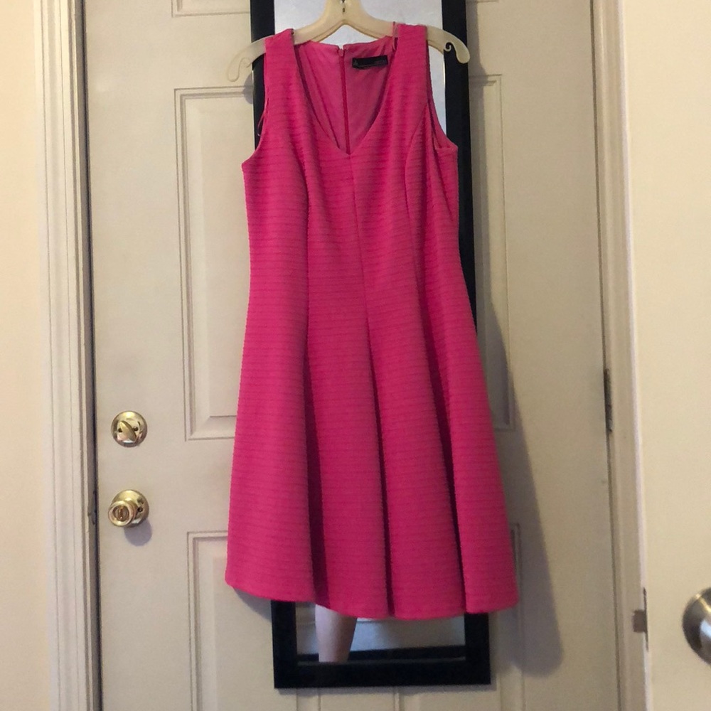 beautiful hot pink dress 👗